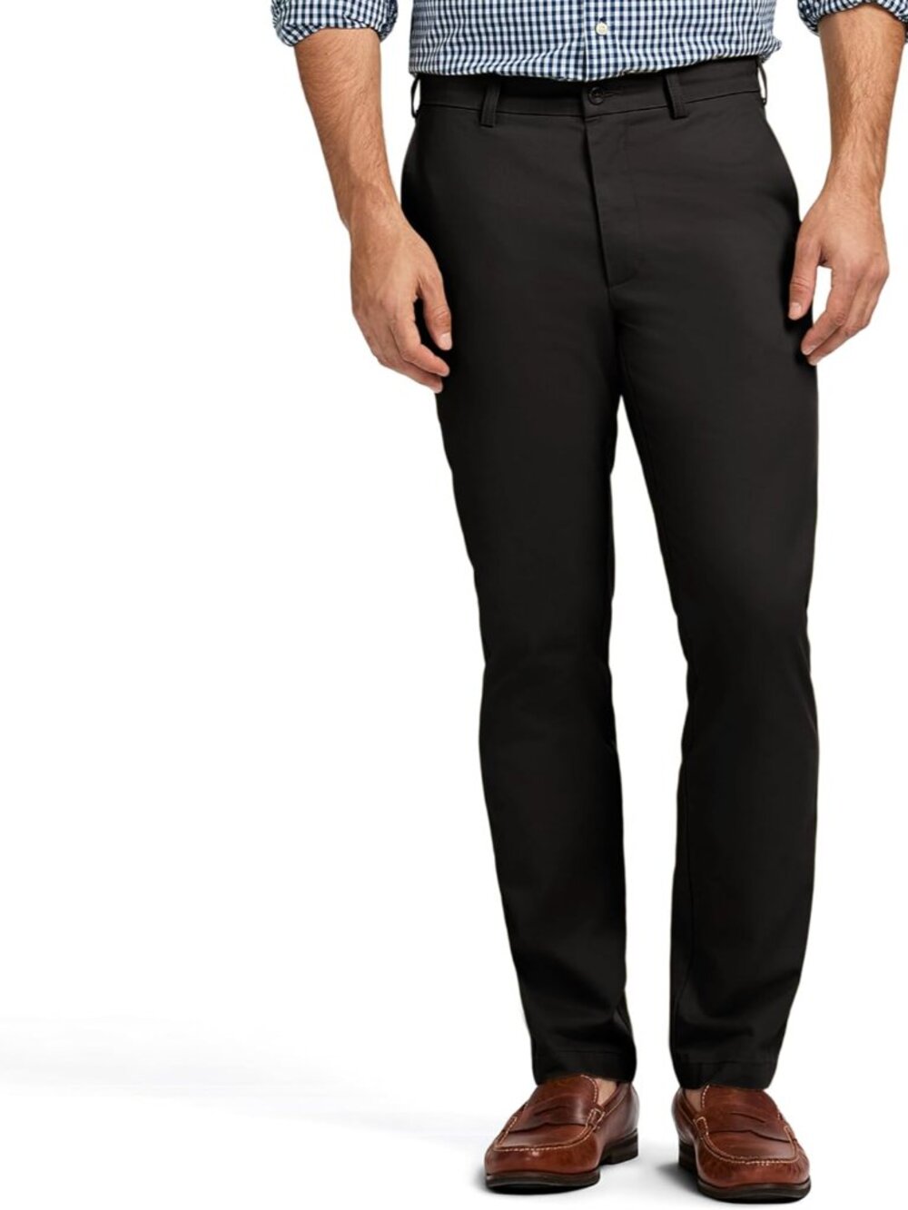 Men's American Chino Flat Front Straight Fit Pant